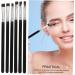 Baluue 6pcs Flat Eyebrow Brush Eyeliner Brush Eye Makeup Brush Eyebrow Makeup Brush Black Artificial Fiber - Buy Online on SooperMarket.com