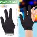 TOBWOLF 20PCS Pool Gloves - Nylon 3 Fingers Billiard Gloves for Left & Right Hand - Breathable Elastic Cue Gloves for Men and Women - Buy Online on SooperMarket.com