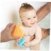 3pcs Kids Bath Ball Loofah Set - Cartoon Body Scrub Pouf & Exfoliating Mittens for Fun Bathing - Buy Online on SooperMarket.com