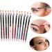 FOYTOKI 12pcs Lip Liner Eyeliner Lip Pencil Eyebrow Brush Angled Waterproof Lip Liner Pencil Wooden - Buy Online on SooperMarket.com