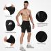 Niksa Men's Compression Shorts 3 Pack with Pockets - Large Black - Running, Workout, Fitness - Buy Online on SooperMarket.com