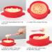 Hair Removal Wax Bowl - Replacement Wax Pot for Wax Warmer | Silicone Beauty Accessories (Red) - Shop Now! - Buy Online on SooperMarket.com