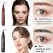 Long Lasting Waterproof 3PCS Dark Brown Eyebrow Pen - Create Natural Makeup - Microblading Effect - 3 Count - Buy Online on SooperMarket.com