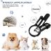 HAICHEN TEC Guinea Pig Nail Clippers with Magnifying Glass - Stainless Steel Claw Toenail Trimmer for Small Animals - Pet Grooming Supplies - Buy Online on SooperMarket.com