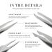 Tweezerman Special Edition 40th Anniversary Slant Tweezer - Limited Edition Precision Tool - Buy Online on SooperMarket.com