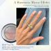 PrettyDiva Aurora Chrome Nail Powder - White Pearl with Multi Color Shifting Metallic Powders for Magic Moonlight Effect on Nails - Buy Online on SooperMarket.com