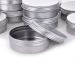 20 Pack 0.5oz Aluminum Tin Jars - Refillable Round Containers for Lip Balm, Cream - 15ml Screw Lid Bottles - Buy Online on SooperMarket.com