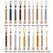 TIAN-K Vintage Simple Newborn Pacifier Chain | Cotton Tassel Teething Ring | Safe & Stylish Baby Essential - Buy Online on SooperMarket.com