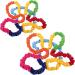 Cooperative Stretchy Band Elastic 78.74in Colorful Portable of War Rope Tear Resistant Fleece Exercise Bands for Group Games Fits 3 People Stretchy Band 300cm - Buy Online on SooperMarket.com