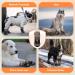 Eyin Dog Shoes - Breathable Non-Slip Paw Protection for Small Medium & Large Dogs - Reflective Velcro Fastener - Outdoor Sports - Size 5 (Width 5.8 cm) - 2 Pieces - Buy Online on SooperMarket.com