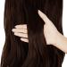 Halo Hair Extensions 20 inch Curly Wavy Hidden Crown - Medium Brown - Buy Online on SooperMarket.com