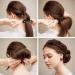 6Pcs Magic Hair Bun Maker Styling Set for Women - DIY Curler Roll Hair Tools - Buy Online on SooperMarket.com