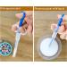 PAGOW Pet Medicine Feeder Silicone Syringe with Soft Tips for Cats and Dogs - Blue (2pcs) - Buy Online on SooperMarket.com