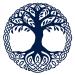 Lasting 1-2 Weeks Juice Ink Temporary Tattoo Semi Permanent for Adults Woman Yggdrasil the Tree of Life Vikings Symbol Odin Blue that Look Real Men Women Chest Neck Arm (4 Sheets)
