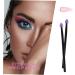 Healeved 5pcs Silicone Eyeshadow Brush Cream Eyeshadow Plastic Handle Simple Applicator Brush Purple - Buy Online on SooperMarket.com