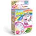 Shop Inkee Foamy Unicorn Bath Bomb - Fun 60g Unicorn Shaped Bathing Ball in Pink Yellow & Purple with Chewing Gum Fragrance and Almond Oil - Perfect for Kids! - Buy Online on SooperMarket.com