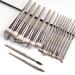 18 Pcs Professional Premium Synthetic Makeup Brush Set - Champagne Gold - Buy Online on SooperMarket.com