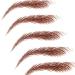 CANIGHT 5 Sheets authentic eyebrow sticker eyebrow stickers shaping eyebrow stickers costume - Buy Online on SooperMarket.com