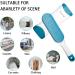 2 Pack Double Sided Furniture Lint Remover Brushes- Self Cleaning Pet Hair Cleaner for Sofa, Clothes, Carpet - Effective Hair Catcher Tool - Buy Online on SooperMarket.com