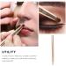 Double Ended Lipstick Brush - Premium Lip Makeup Tool | Lip Balm & Lip Mask Applicator | Golden Cosmetic Brush for Flawless Lips | Enhance Your Beauty Routine - Buy Online on SooperMarket.com