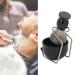Men's Beard Shaving Set | Brush Foam Bowl & Stand | Premium Beard Care for Barbershop Hotel & Home - Buy Online on SooperMarket.com