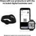 Linq Bracelet v3 - Smart NFC and QR Technology Band for Networking  Custom Links  Videos  and More (Blue) - Buy Online on SooperMarket.com