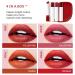 Buy Long Lasting Matte Lipstick Set - 4 Shades of Red Waterproof & Moisturizing Velvet Lipsticks for Women - Buy Online on SooperMarket.com