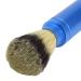 Portable Shaving Brush for Men - Soft Hair Blue Handle Barber Brush for Travel & Facial Shaving - Buy Online on SooperMarket.com