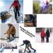 Vdeal Crampons for Boots & Shoes - 19 Stainless Steel Spikes Anti-Slip Winter Shoe Claws for Snow & Ice Gr del Spikes for Hiking & Fishing - Men & Women - Buy Online on SooperMarket.com