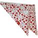PGV Paper Pencil Bags with Red Hearts Design Length Approx. 23 cm for Approx. 250 g Contents Pack of 100 - Buy Online on SooperMarket.com