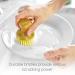 Full Circle Bubble Up Dish Brush Set of 3 - Eco-Friendly Bamboo Handles, Green - Buy Online on SooperMarket.com