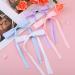Andibro Silky Satin Hair Bows with Tassel 4 colors Hair Ribbon Barrettes Satin Bowknots Hair Pins Cute Princess Hair Bows French Clips Ponytail Holder Aesthetic Hair Accessories for Women Girls(B) - Buy Online on SooperMarket.com