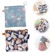 Anneome Menstrual Pad & Tampon Storage Bag Set - Mini Tote Organizer for Napkins, Lipsticks & Cosmetics - Buy Online on SooperMarket.com