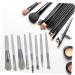 Best Makeup Brush Set for Women - Eye & Powder Applicator - Dark Green - International Shipping Available - Buy Online on SooperMarket.com