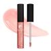 Gabriel Cosmetics Lip Gloss  Natural Lipgloss  Paraben Free  Vegan  Gluten-free Cruelty-free  Non GMO  High performance and long lasting  Infused with Jojoba Seed Oil and Aloe.27 fl oz. (Ambrosia)