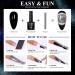 Buy MIZHSE 9D Cat Eye Gel Nail Polish - Silver Magnetic Gel for Stunning Holographic Galaxy Effect | Soak Off Nail Art for DIY Manicure at Home - Buy Online on SooperMarket.com