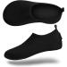 VIFUUR Water Sports Shoes Men Women Quick-Dry Aqua Socks Slip-on - Black - Buy Online on SooperMarket.com