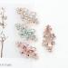 Sparkly Jeweled Butterfly Barrettes - 4 Pack Luxury Crystal Rhinestone Hair Clips - Buy Online on SooperMarket.com