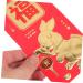 MAGICLULU 72pcs Year of The Rabbit Red Envelope Hong Bao Wedding Birthday Chinese Hongbao 2023 Rabbit Year Red Envelopes Gift Lucky Money Pockets Paper Three-Dimensional Spring Festival Bag - Buy Online on SooperMarket.com