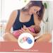 VICASKY Nursing Pads - 4 Sets Reusable Breastfeeding Cushions Washable Polyester Cotton Covers for Mothers - Ultra-Soft & Eco-Friendly - Buy Online on SooperMarket.com