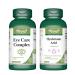 VORST Eye Care 90 Vegan Capsules & Hyaluronic Acid with Vitamin C 60 Capsules (Combo Bundles 2 Bottles)