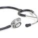 Buy Lightweight Stethoscope for Doctors & Nurses - Flexible Latex-Free Tube Soft Ear Knobs Silver Matt Finish - International Shipping Available - Buy Online on SooperMarket.com