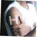 Healifty 5 Rolls Pressure Tape Elastic Wrap Bandages - Self Adherent Zither Finger Tape | Non-woven Fabric Athletic Wrap - 500x2x0.1cm White - Buy Online on SooperMarket.com