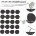 Amosfun 3 Sets Nail Polishing Sheets Manicure Sandpaper Disc Metal Bit Disc Sanding Paper Foot Nail Forms Nail Tool Nails Tools Pedicure Sanding Disc Stainless Steel Electric - Buy Online on SooperMarket.com
