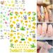 3D Small Daisy Nail Art Stickers - Spring/Summer Floral Design for DIY Acrylic Nails - Buy Online on SooperMarket.com
