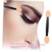 FOYTOKI 200 Pcs Double Ended Eyeshadow Brush Dual Sides Eyeshadow Sponge Eyeshadow Applicator Plastic Black - Buy Online on SooperMarket.com