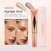 Tongyend Liquid Highlight Beauty Wand Blush Stick Cream Contour Stick and Highlighter with Cushion Applicator Long Lasting Face Blush Illuminator Makeup Stick Liquid Bronzer Super Silky(Highlight 04) Highlight 04 10 g (Pack of 1) - Buy Online on SooperMarket.com