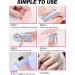 Kalolary 20PCS Nail Gel Polish Wraps | Self-Adhesive Nail Stickers with File and Stick | UV/LED Lamp Required | NJTZ-NG200284 - Buy Online on SooperMarket.com