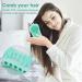 Soft Silicone Body Scrubber Shower Brush - Double-Sided Massage Bath Brush for All Skin Types - Buy Online on SooperMarket.com