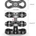 Seafrogs 1'' Underwater Diving Camera Arm | Black Standard Ball Clam for Underwater Photography | Compatible with GoPro Action Camera | CP-2 - Buy Online on SooperMarket.com